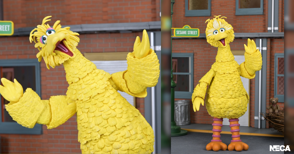 NECA「セサミストリート ビッグバード」7インチスケールアクション