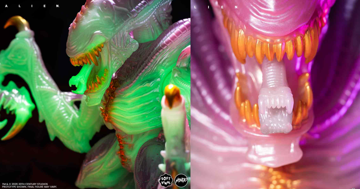 MONDO「『エイリアン』マンティス・エイリアン 桜ピンク蓄光バリアント