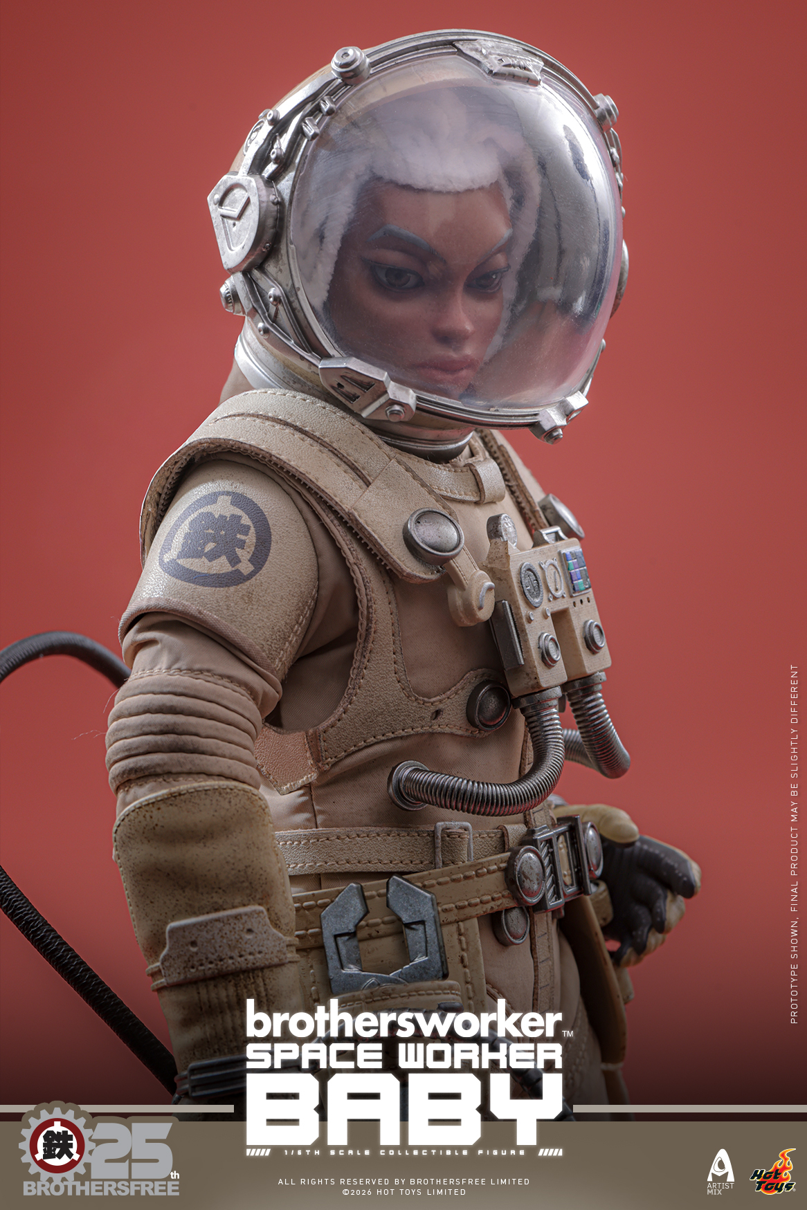 鉄人兄弟 ✕ HOT TOYS「Space Worker Baby」1/6スケール コレクタブル