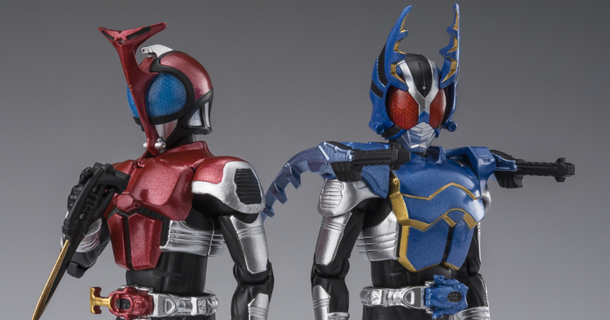 バンダイ食玩『掌動EXCEED 仮面ライダー2』KABUTO、FOURZEなど4種の