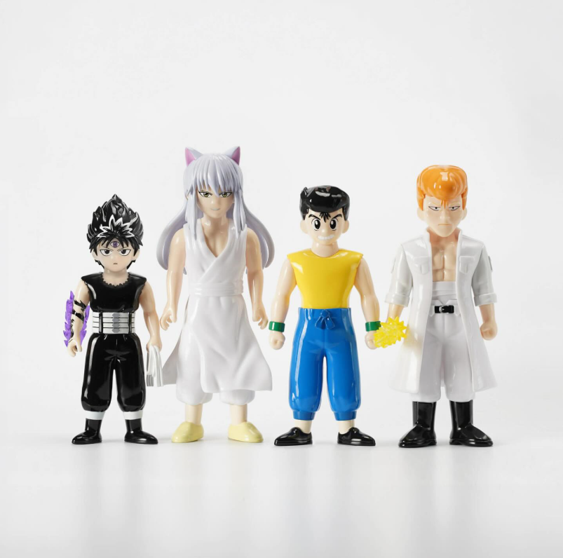 Chicaca ✕ 幽遊白書 第1弾『浦飯幽助／桑原和真』ソフビ人形 不朽の