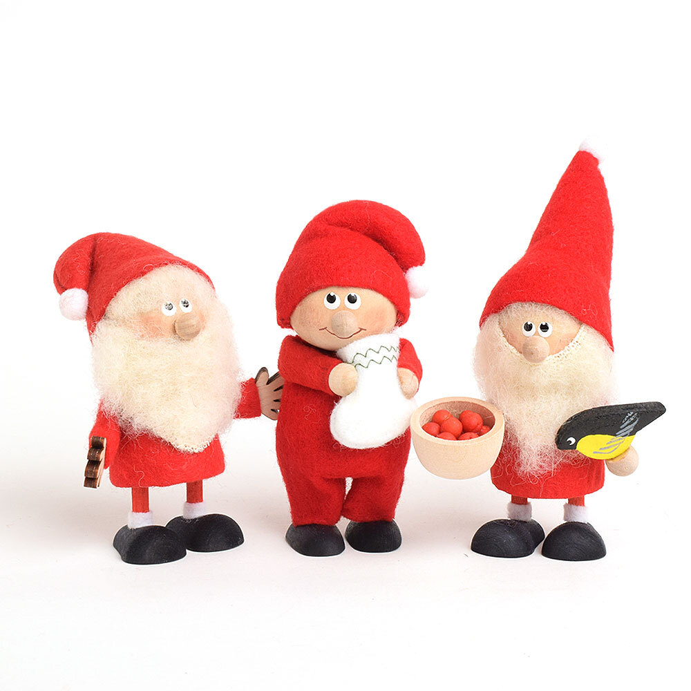 ノルディカニッセ 鳥と果物を持ったサンタ (ノルディカニッセ トリコ