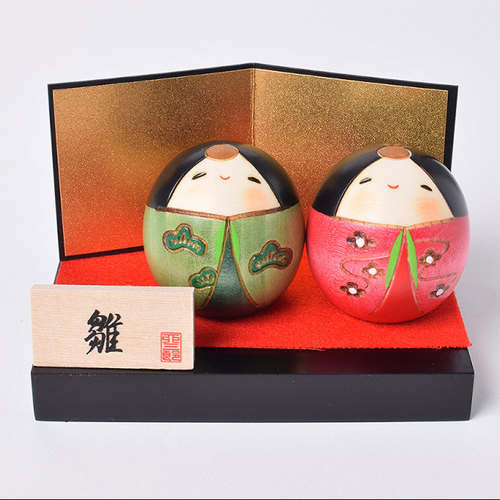 おひな様「しあわせ雛セット」 (オヒナサマ「シアワセヒナセット