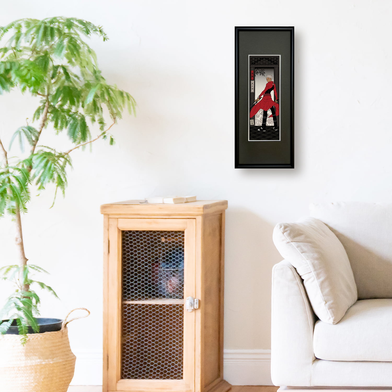 Fate/Grand Order 浮世絵木版画「見返り英霊図 弓兵 エミヤ」｜浮世絵工房