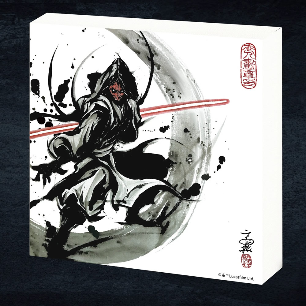 スター・ウォーズ 武人画ファブリックボード「ダース・モール