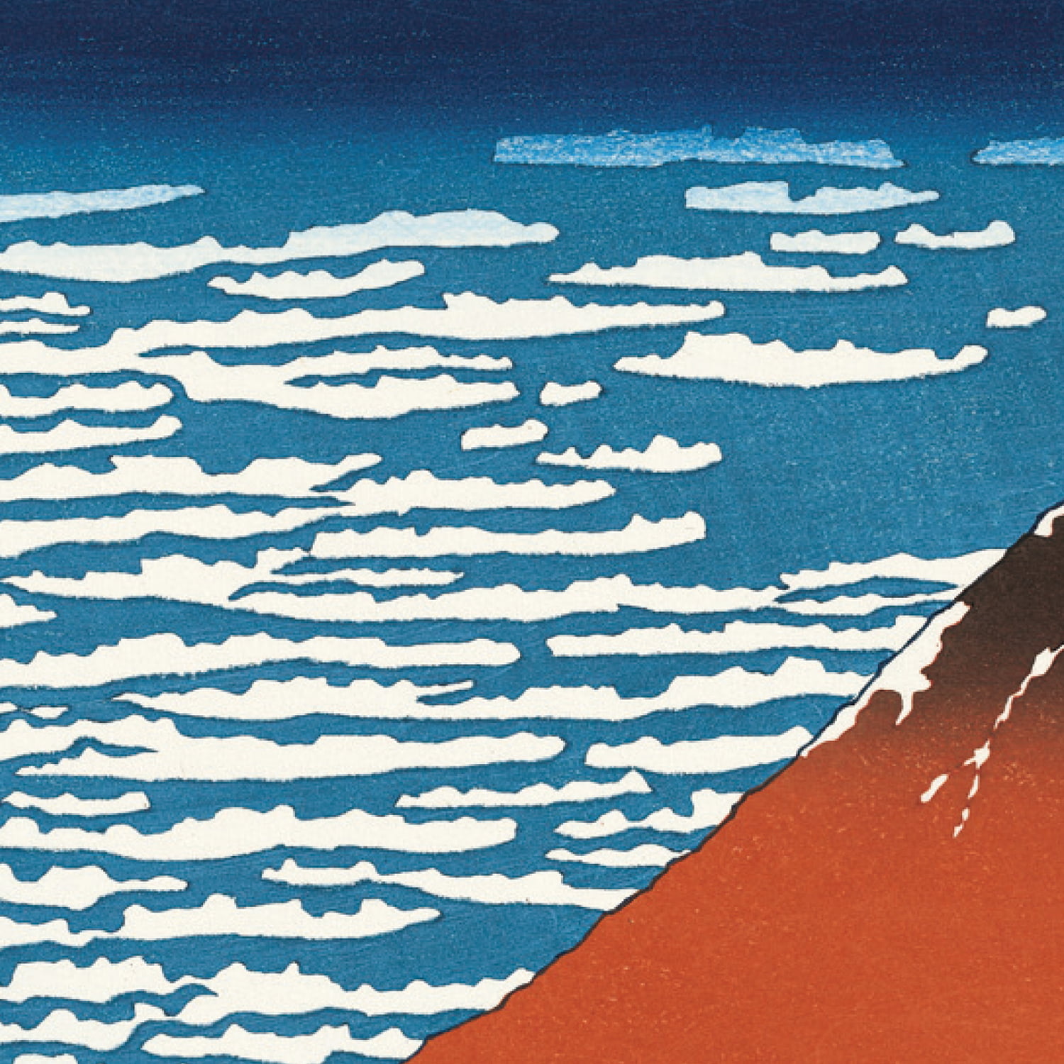 葛飾北斎「富嶽三十六景 凱風快晴」浮世絵木版画｜浮世絵工房