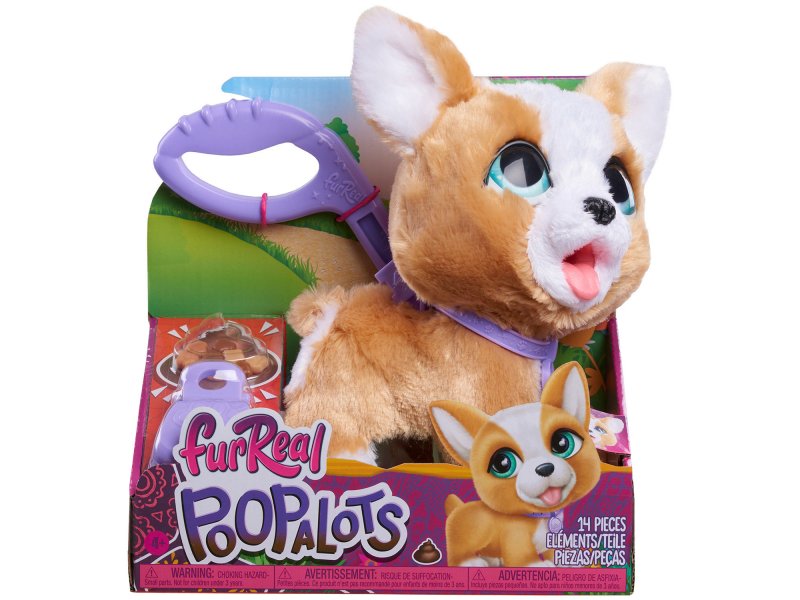 Игрушка интерактивная FurReal Friends Корги на поводке 22 см