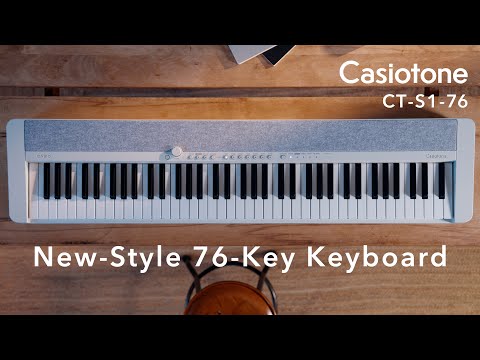キーボード Casiotone ブラック CT-S1-76BK [76鍵盤] CASIO｜カシオ