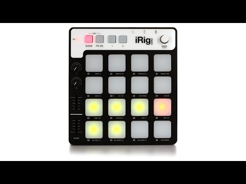 IK Multimedia iRig PADS Portable MIDI Groove Controller | Sweetwater