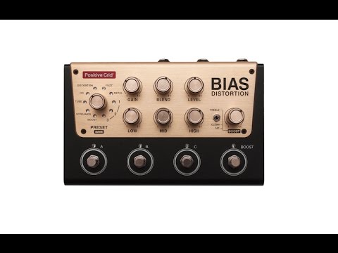 Positive Grid BIAS Distortion Tone Match Distortion Pedal | Sweetwater