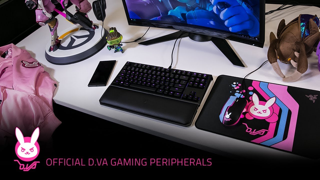 Razer announces new D.Va-themed peripherals at Blizzcon | PC Gamer
