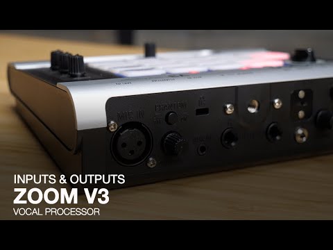 Zoom V3 Multi-effects Vocal Processor | Sweetwater