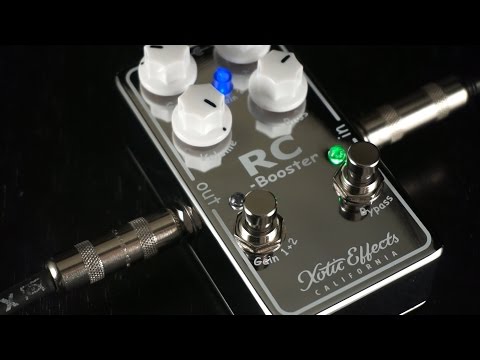 Xotic RC Booster-V2 Pedal | Sweetwater