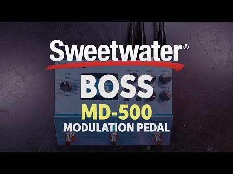 Boss MD-500 Modulation Pedal | Sweetwater