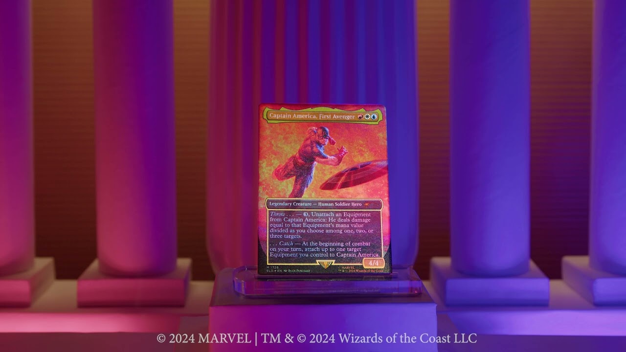 Secret Lair x Marvel's Captain America Foil Edition | Secret Lair