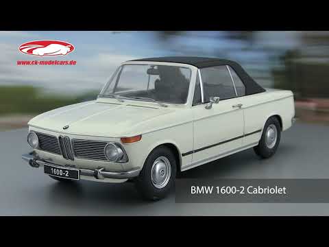 KK-Scale 1:18 BMW 1600-2 カブリオレ 建設年 1968 白 KKDC181102