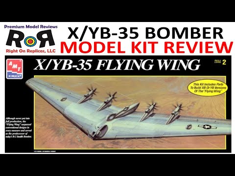 Northrop X/YB-35 Flying Wing, AMT/ERTL 8615 (1995)