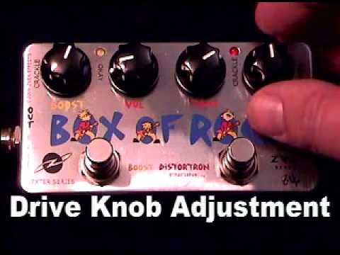 ZVEX Effects Vexter Box of Rock Distortion & Boost Pedal