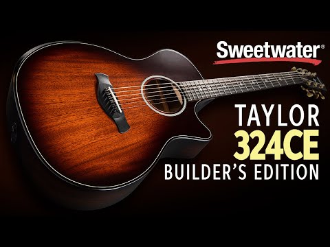 Taylor 324ce Builder's Edition Acoustic-electric Guitar - Shaded