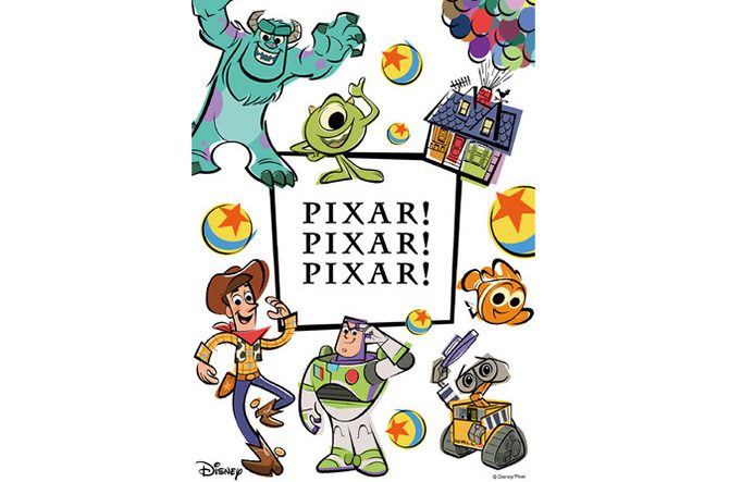 未公開アートや限定グッズも多数登場！「ピクサー！ピクサー！ピクサー
