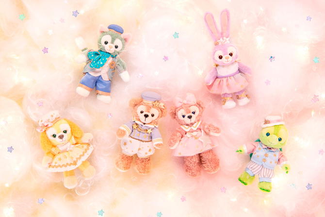 ダッフィー＆フレンズのスターリードリームス」グッズとスーベニア付き