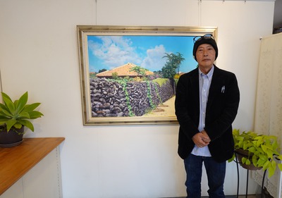 沖縄の美術工芸品のお店 ギャラリー プルミエ:比嘉英男 絵画展終了致し