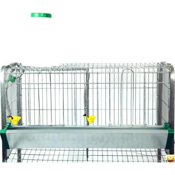 採卵用 ニワトリバタリーケージ にわとり用カゴ 2羽用 - 酸素濃度自動