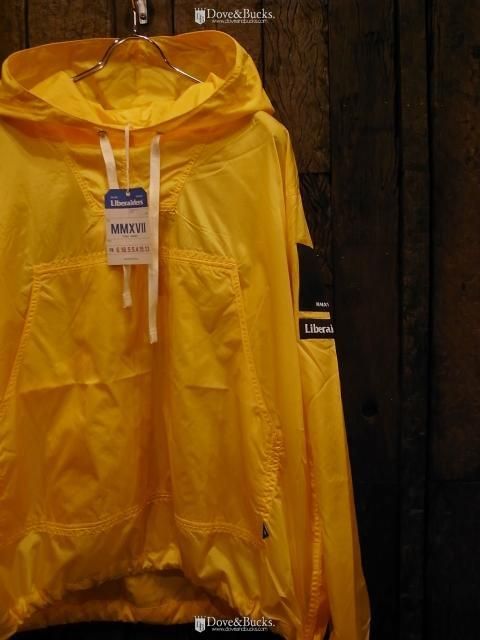 Liberaiders / LR NYLON RIP-STOP ANORAK [YELLOW] - THINKTANK ltd