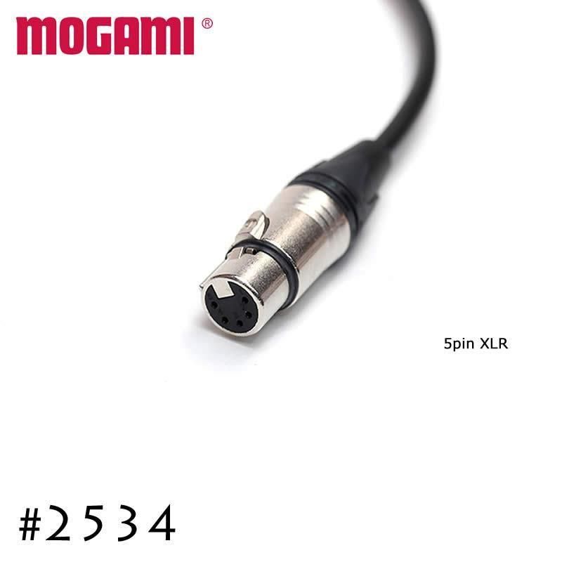 MOGAMI モガミ #2534 XLR 5ピン+XLR 3ピンx2 Yケーブル Yパラ仕様