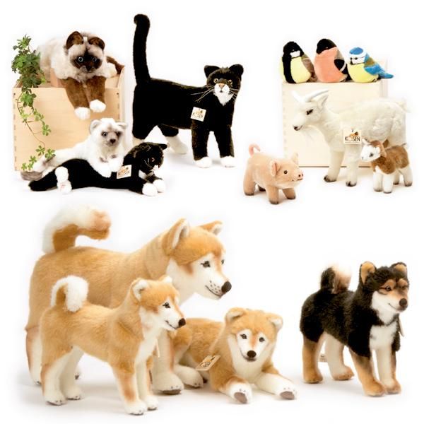 KOESEN ケーセン社 ろばの子 - 動物のぬいぐるみ - 木のおもちゃ