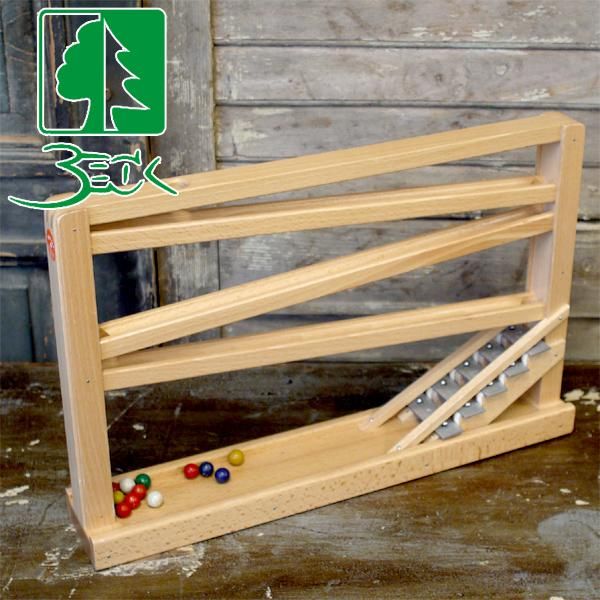 Beck ベック社 シロフォン付玉の塔 木製スロープトイ - 木のおもちゃ