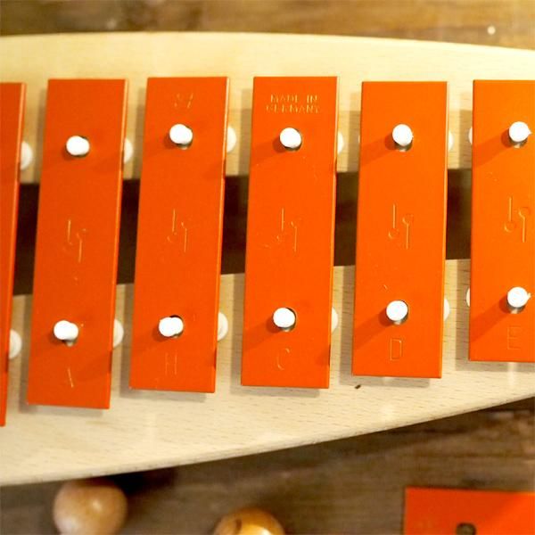 SONOR ゾノア社 メタルフォン NG10 - 木のおもちゃ 赤ちゃんのおもちゃ