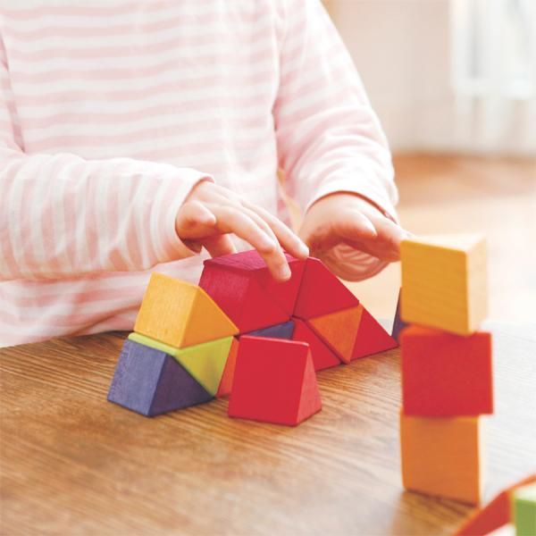 Grimm's Spiel & Holz Design グリムス社］にじのオクタゴン 大 72P