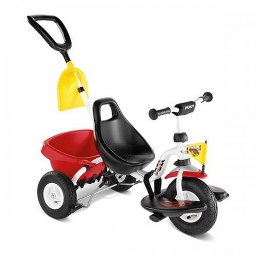 PUKY プッキー社］三輪車 プレミアム CAT 1SL ホワイト - 木のおもちゃ