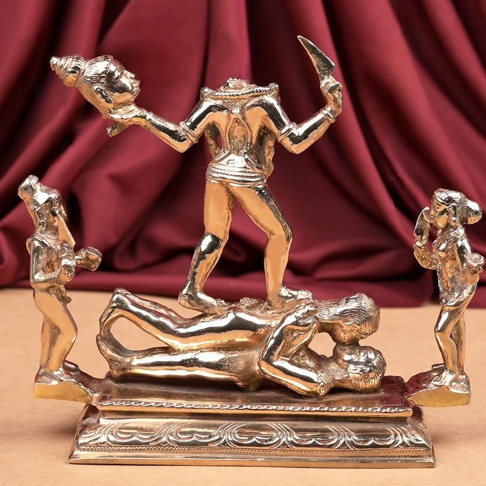 チンナマスター女神像（ブロンズ製、高さ約17cm）（受注製作