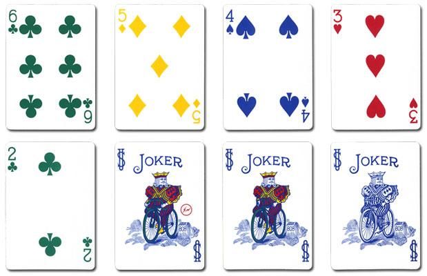 BICYCLEトランプ激安販売】BICYCLE MULTI COLORS トランプ バイスクル