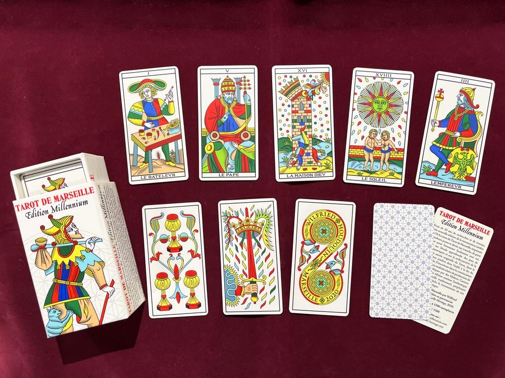 TAROT DE MARSEILLE Edition Millennium ミニチュア・タロット・デ