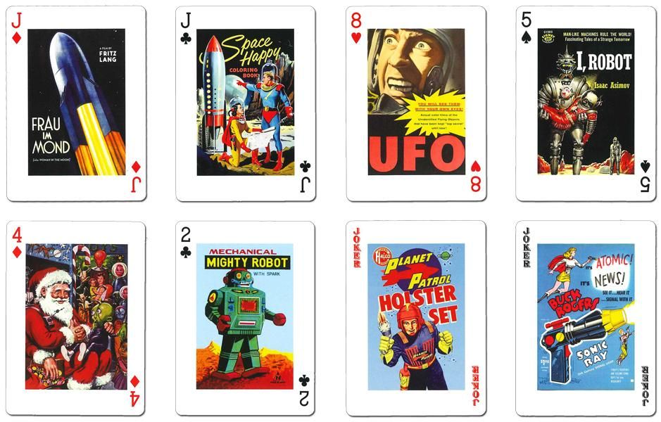 SCIENCE-FICTION PLAYING CARDS トランプ サイエンスフィクション
