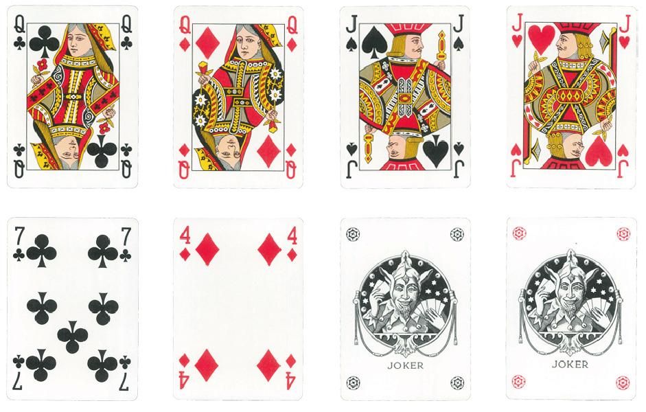 左利きの方でも扱いやすい！4インデックスタイプ☆】トランプ ホリデー