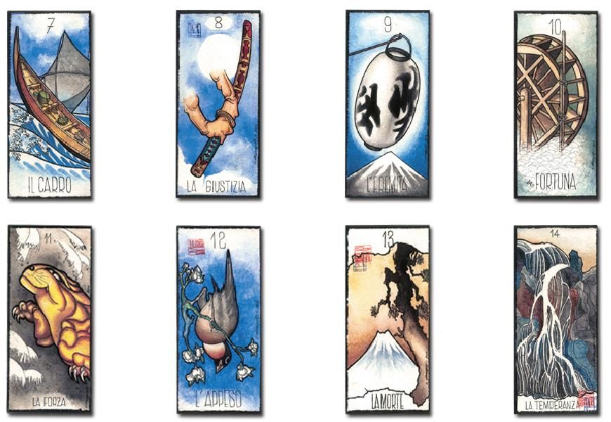 北斎タロット I TAROCCHI DI HOKUSAI