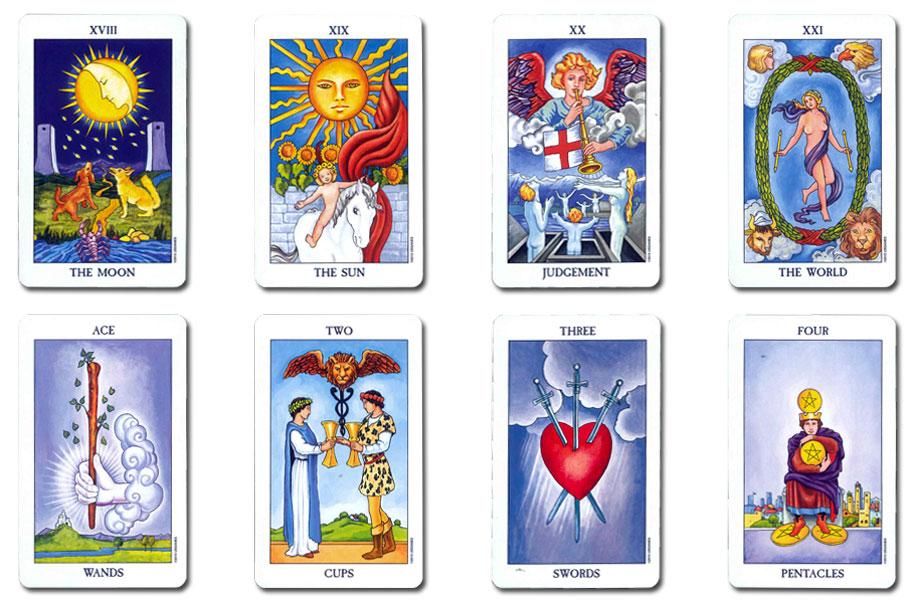 小さめサイズの缶入りタロットカード☆】ラディアント・ライダー