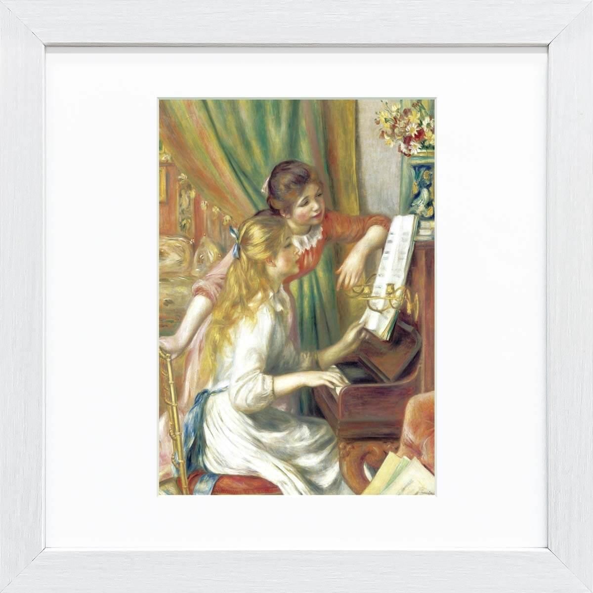 おうち美術館 ピアノに寄る少女たち ルノワール - 絵画や壁掛け販売