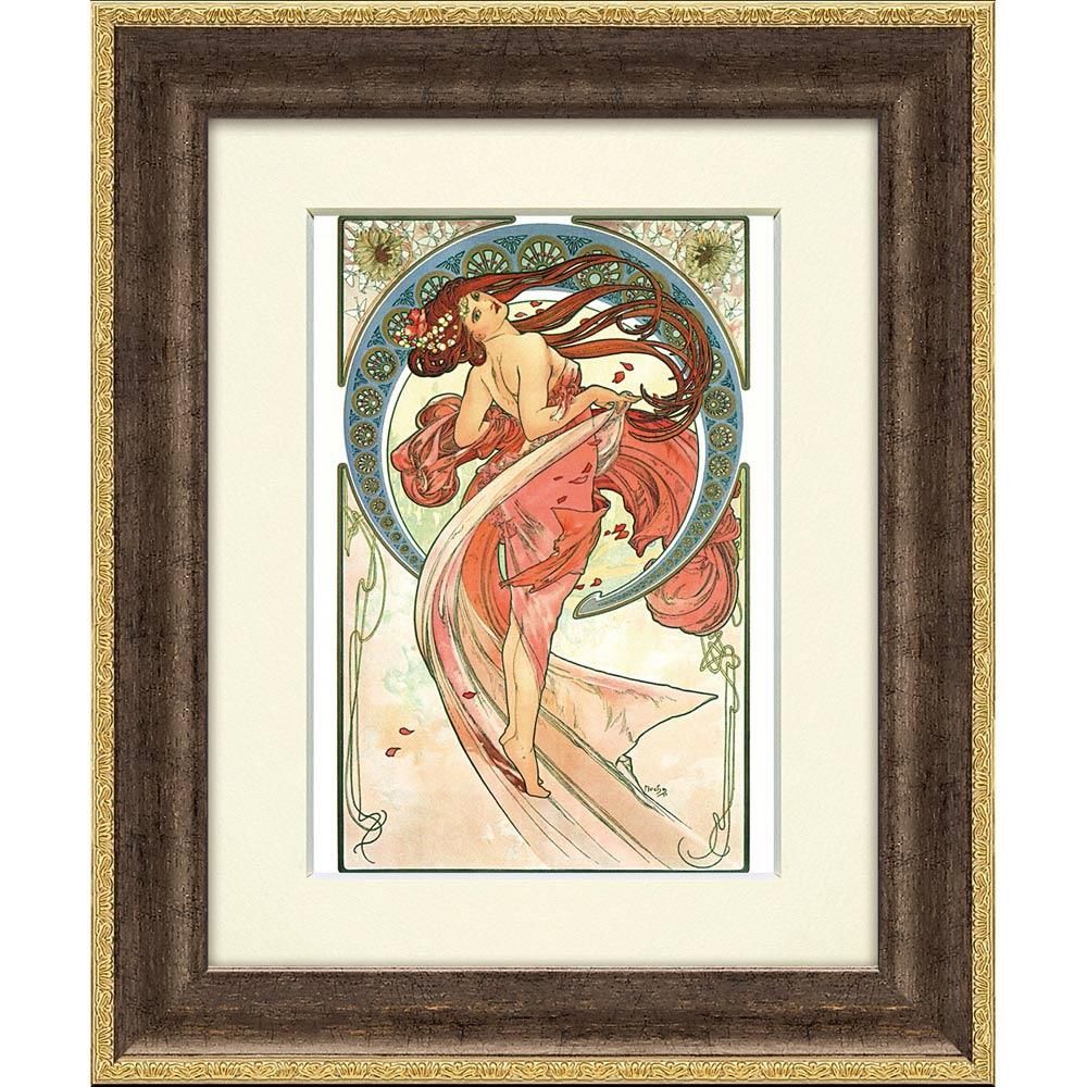 絵画 アルフォンス ミュシャ「舞踏」 ゆうパケット インテリア 壁掛け