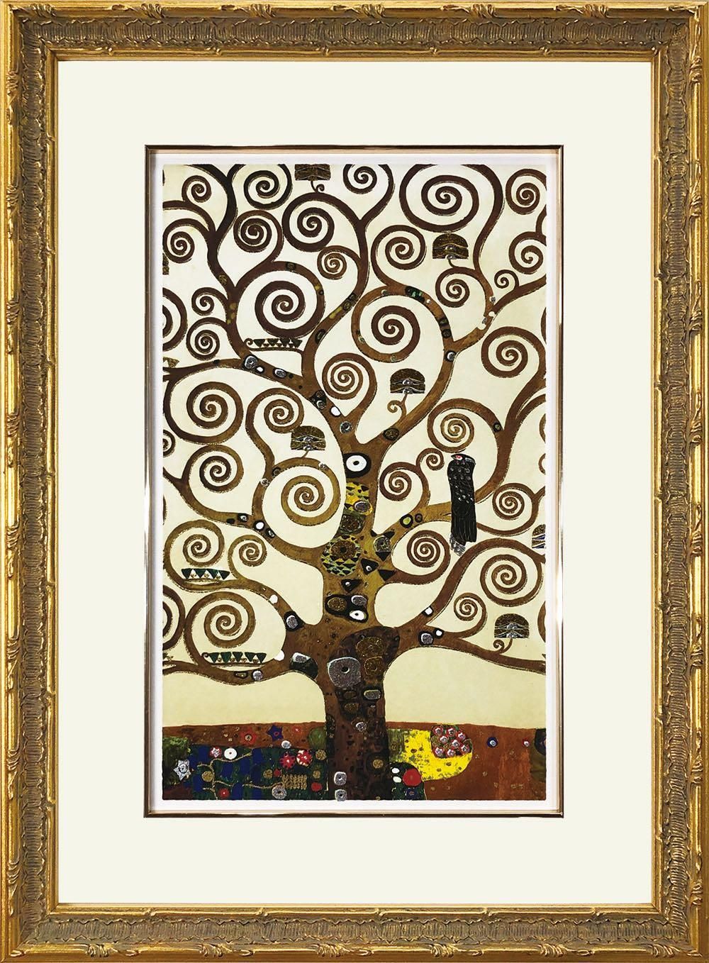 絵画 名画 グスタフ・クリムト Tree of life(生命の樹) インテリア