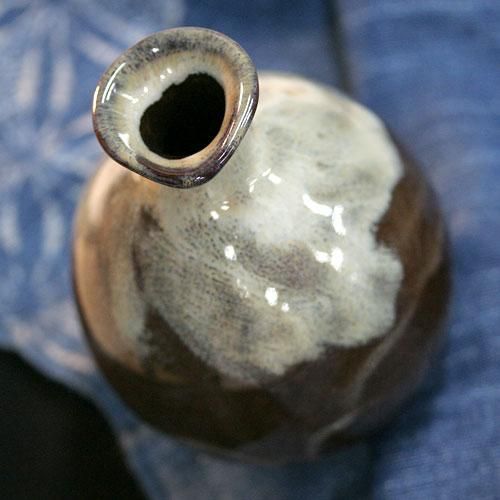 小丸徳利 - 会津本郷焼 窯元 流紋焼