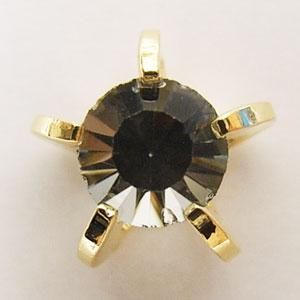 ヴィンテージスワロフスキー - アクセサリーパーツの「VELVET BLUE」