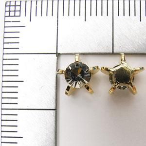 ヴィンテージスワロフスキー - アクセサリーパーツの「VELVET BLUE」