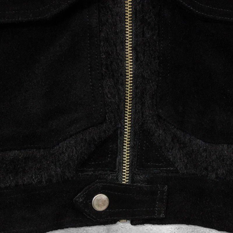 SUGARHILL SHAGGY BLOUSON(BLACK)｜シュガーヒル シャギー ブルゾン