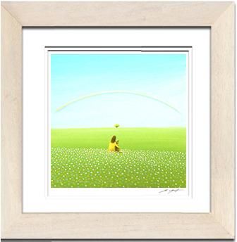 アートグラフ【虹の橋】30角サイズ - 葉祥明美術館公式ネットショップ