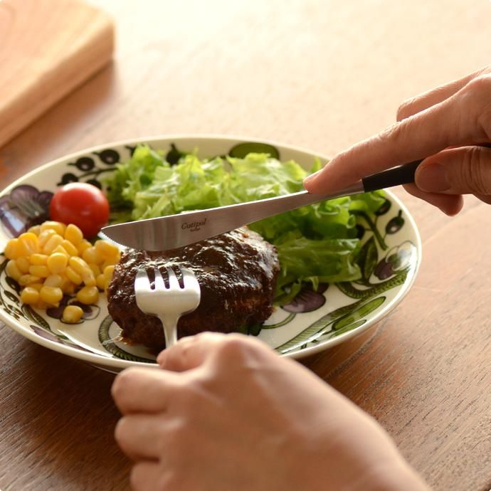 クチポール［GOA］ディナー｜カトラリーギフトセット(6本)ブラック